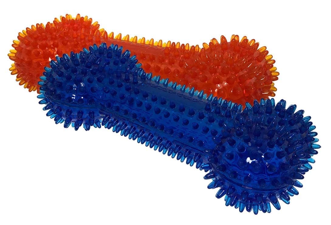 PetSport Tiny Tots Gorilla Spiky Bone Dog Toy - Non-Toxic Rubber Chew for Puppies & Adult Dogs, Massages Gums & Maintains Dental Hygiene, 11cm (B09K4B9WSG) Amazon Price History, Amazon Price Tracker