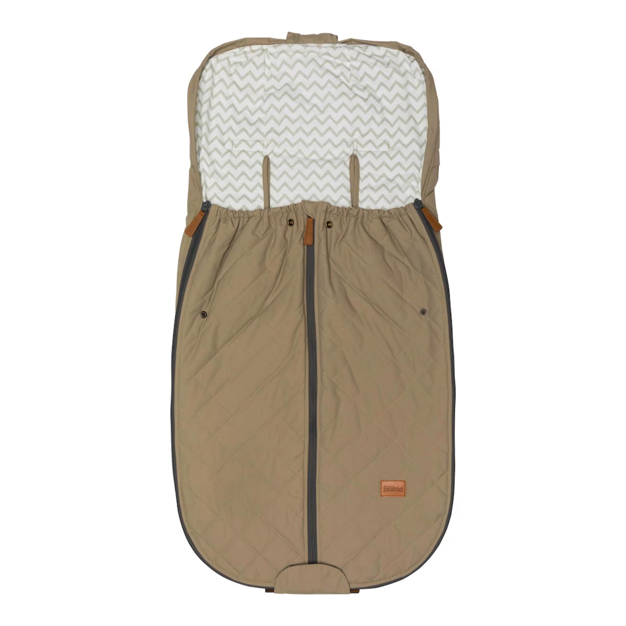 Fillikid Sommerfußsack Light Big Exklusiv | Fußsack 100x50cm für Buggy Kinderwagen Jogger Sportwagen | Universal Kinderfußsack waschbar & atmungsaktiv | Babyfußsack Oberteil abnehmbar