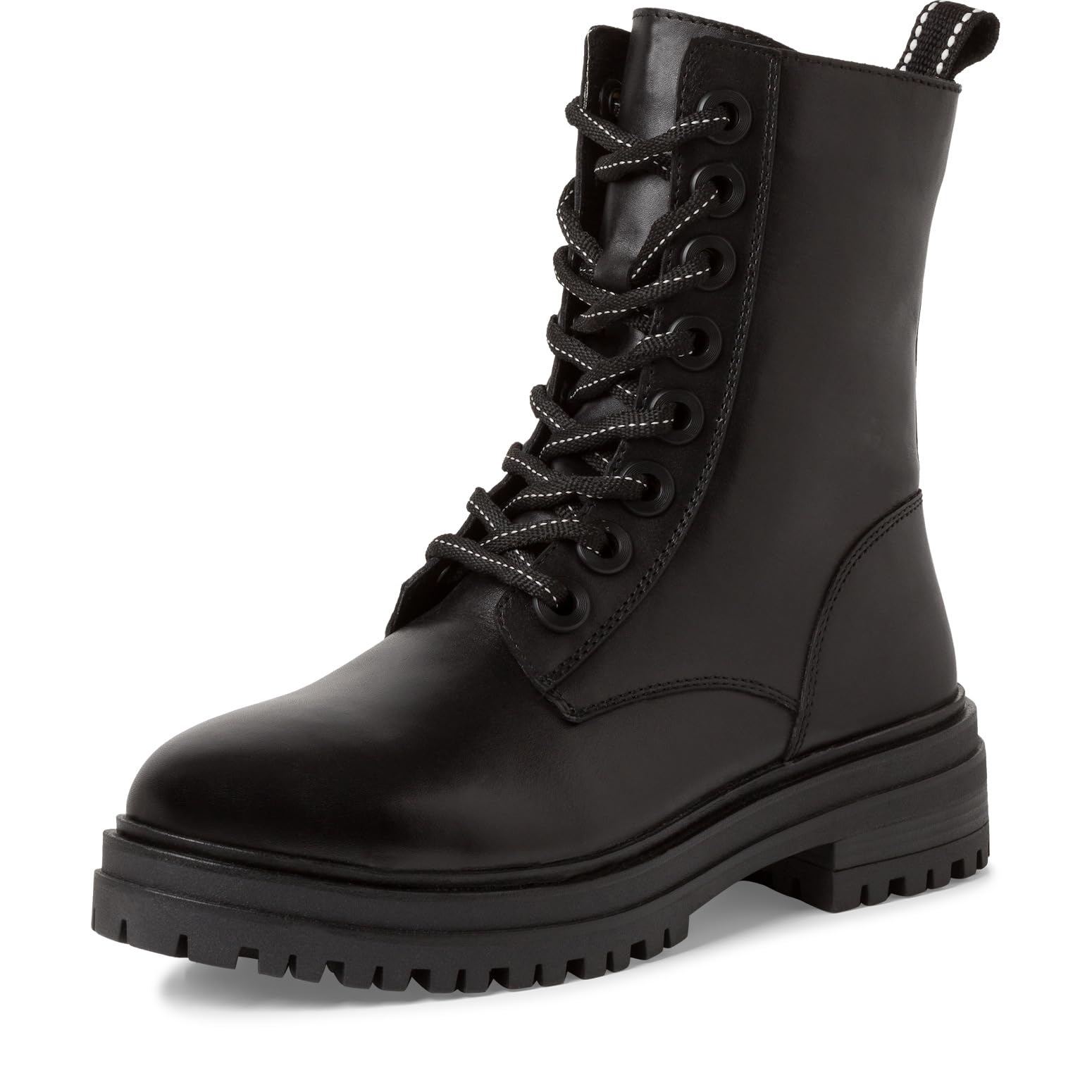 MARCO TOZZI Women's Laced Bootie 2-26216-43 Fashion Boot, Black, 6.5 UK