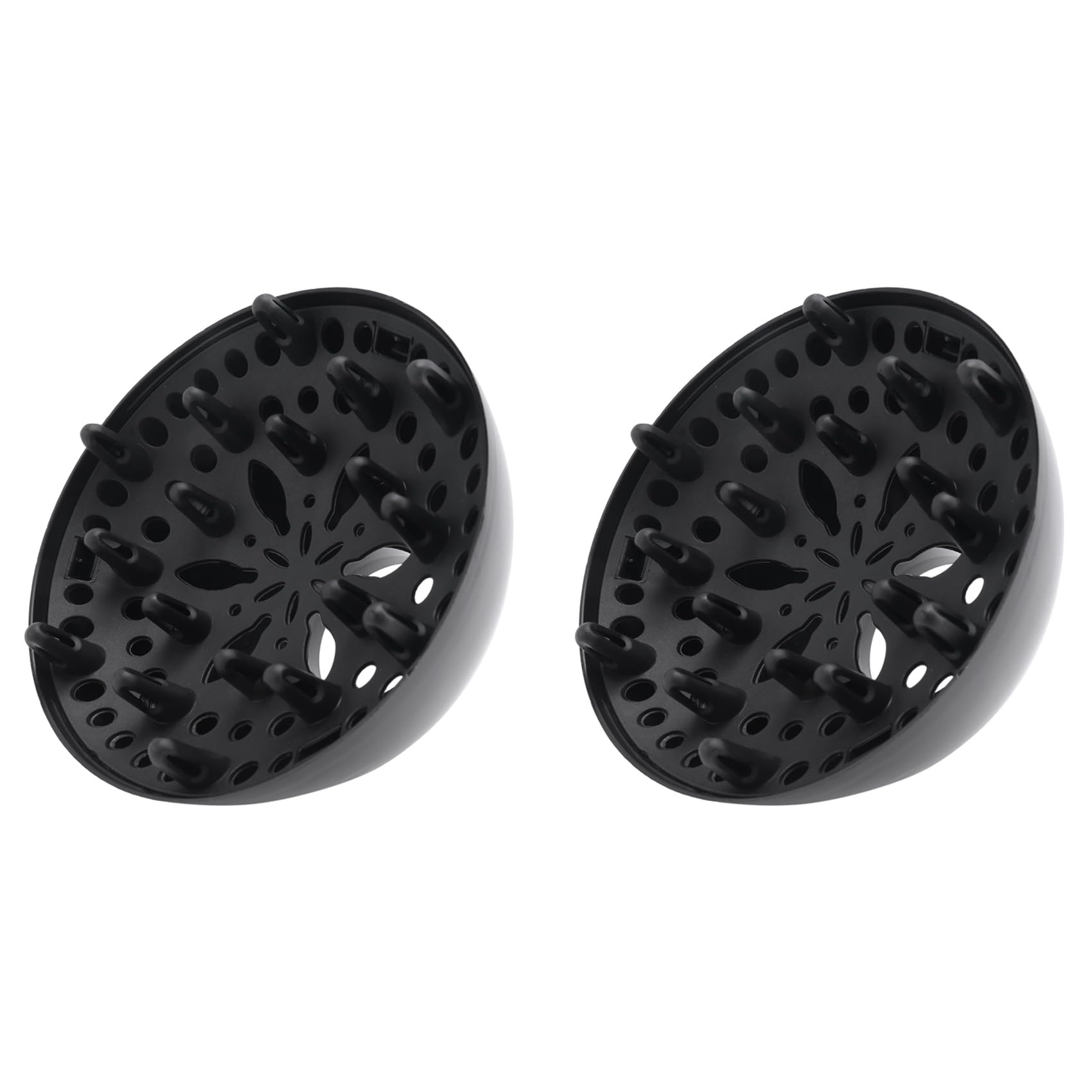 Jnchdghwa 2X Professional Salon Hairdressing Hair Dryer Diffuser Blow Blower Nozzle Barber Hair Dryer Diffuser