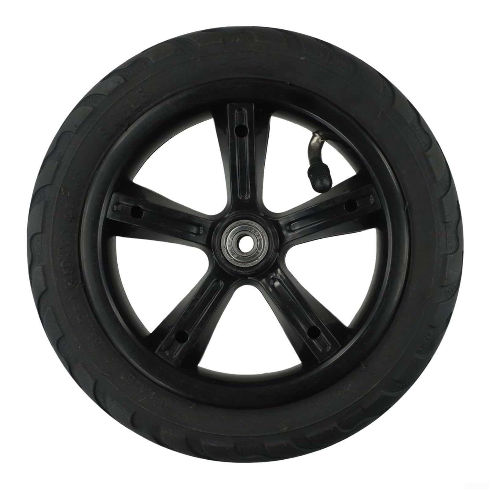 Pumixiy Replacement Scooter Wheel Set, 8 Inch Air Filled Tires, With Sealed Bearings Low Noise Anti Slip Design, For Electric Mobility 200X45mm