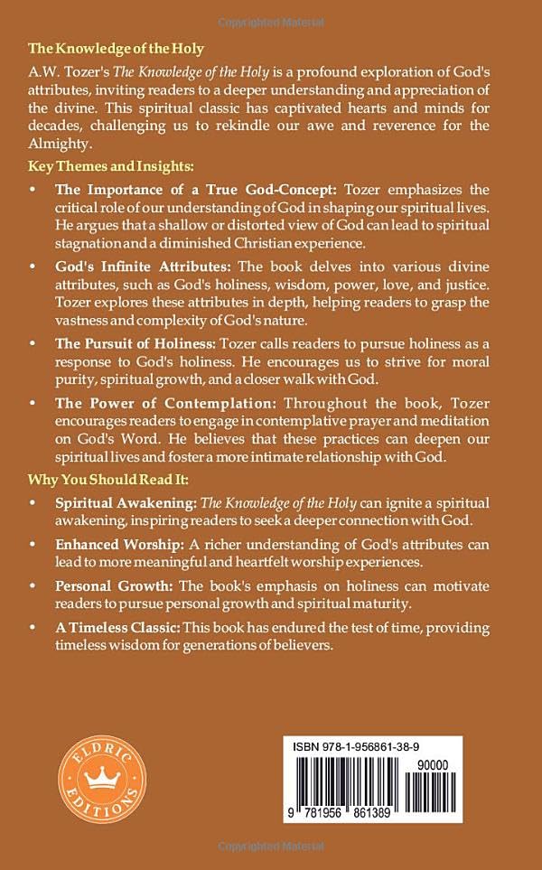 The Knowledge Of The Holy - Image 2