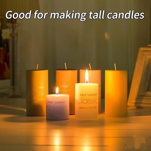 Miniatura 8 de Mechas para velas 100 unidades de 8 pulgadas de cáñamo, mechas de 2.5mm de cera de abeja orgánica para hacer velas, mecha para vela de mantequilla,