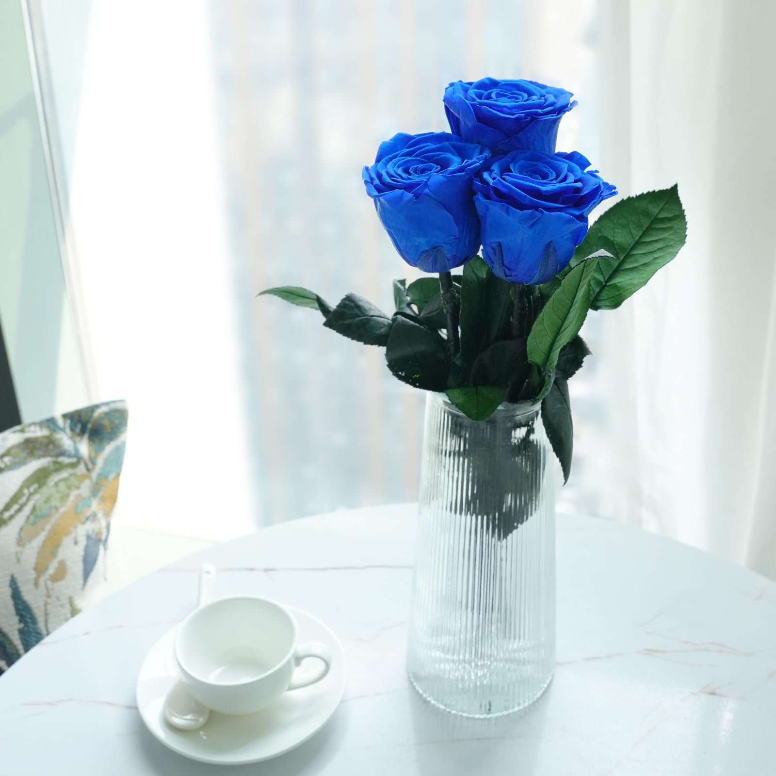 Rosa Eterna Yamonic - Rosa Vera Stabilizzata, Regalo Perfetto Per Lei - Foto 5