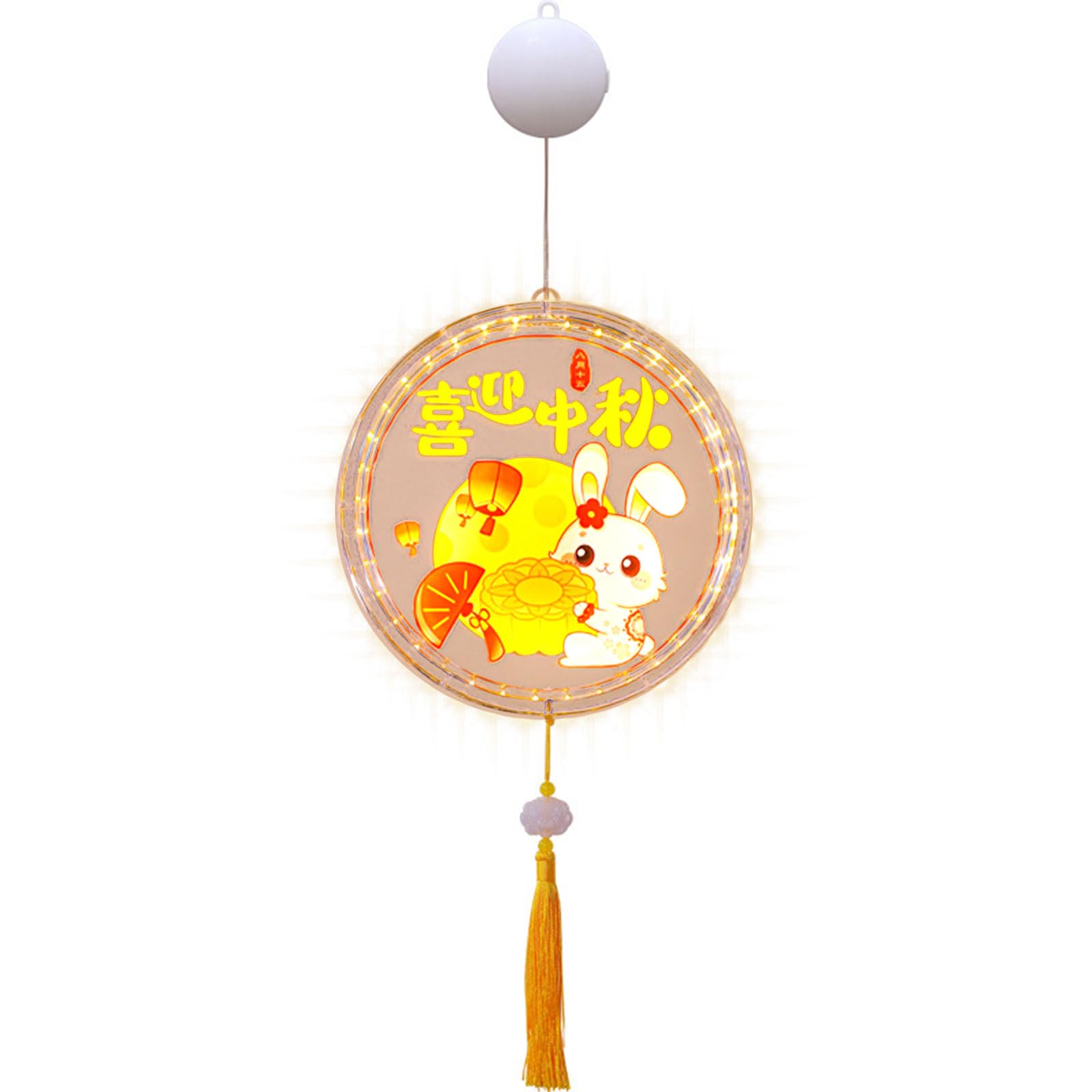 Buxuaaaa Delicate Themed Suction Hangings Festival Festival Suction Hangings Bright Color Pendant for Party Environment Holiday Ornament