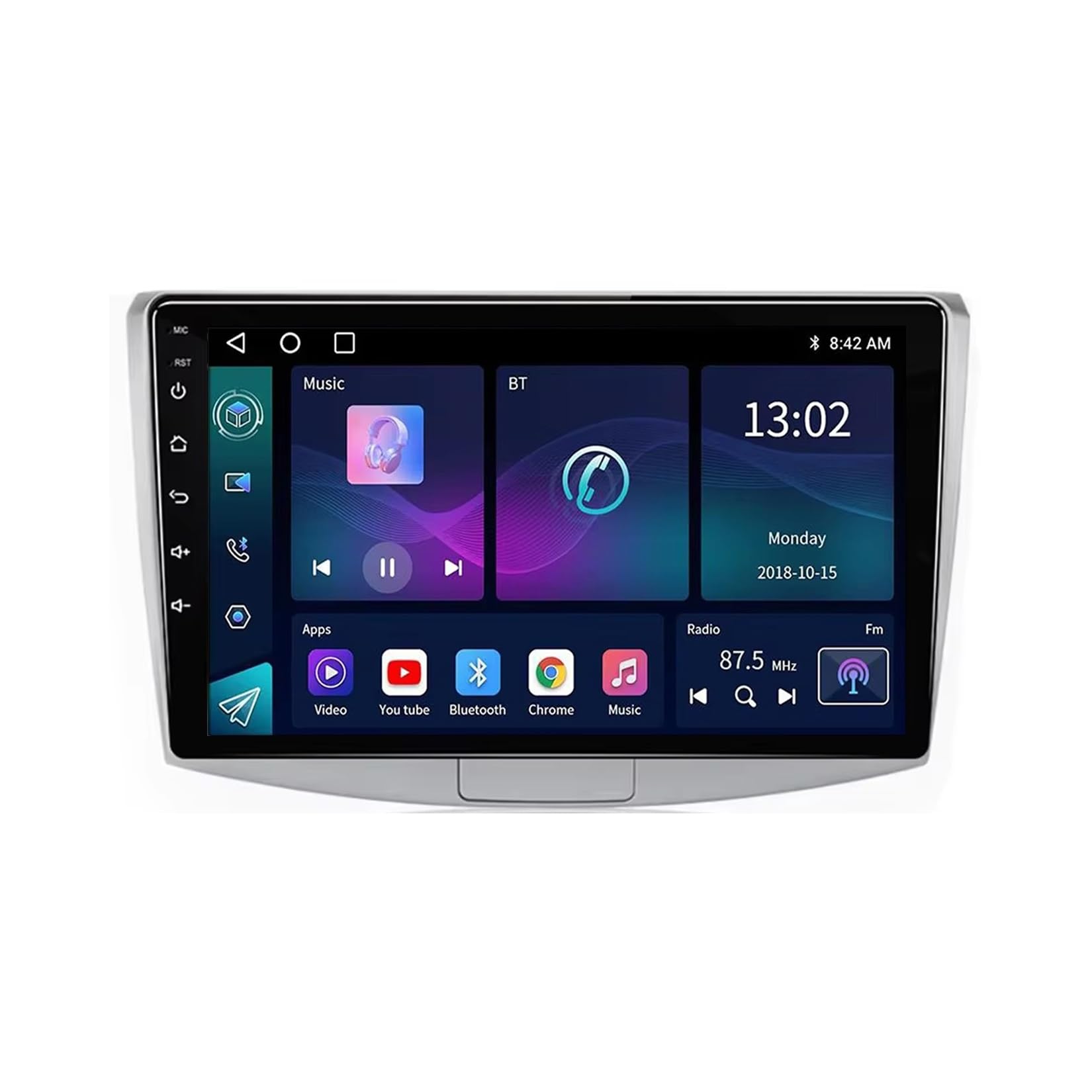 10-calowy samochodowy system stereo z systemem Android 13 do VW Volkswagen Passat 7 B7 CC 2010-2015, nawigacja GPS, bezprzewodowy ekran dotykowy CarPlay z radiem Bluetooth Android Auto SWC F