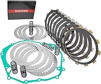 BIGLKNM Clutch Kit: Friction Plates, Heavy Duty Springs & Gasket for Polaris Predator 500 & Outlaw 500 2003-2007