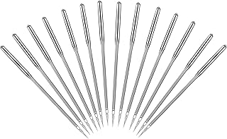 Sewing Machine Needles, 50 Count, Universal Regular Point for Singer, Brother, Janome, Varmax, Sizes 65/9, 75/11, 80/12, 9...