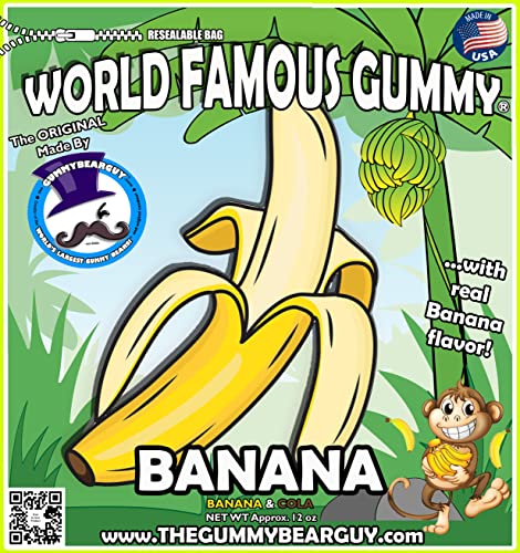 Gomitas sabor banana The Gummy Bear Guy miniatura 3