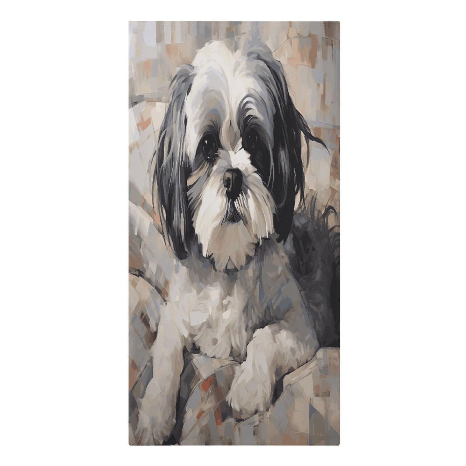 Adfgyerh Women's Style Shih Tzu Microfiber Sand Free Towels Large Quick-Dry. Beach Towel For Swimming Pool Camping Beach .Beach Accessories， They Are Essential Accessories For Adults, And Men, Vacation Gift