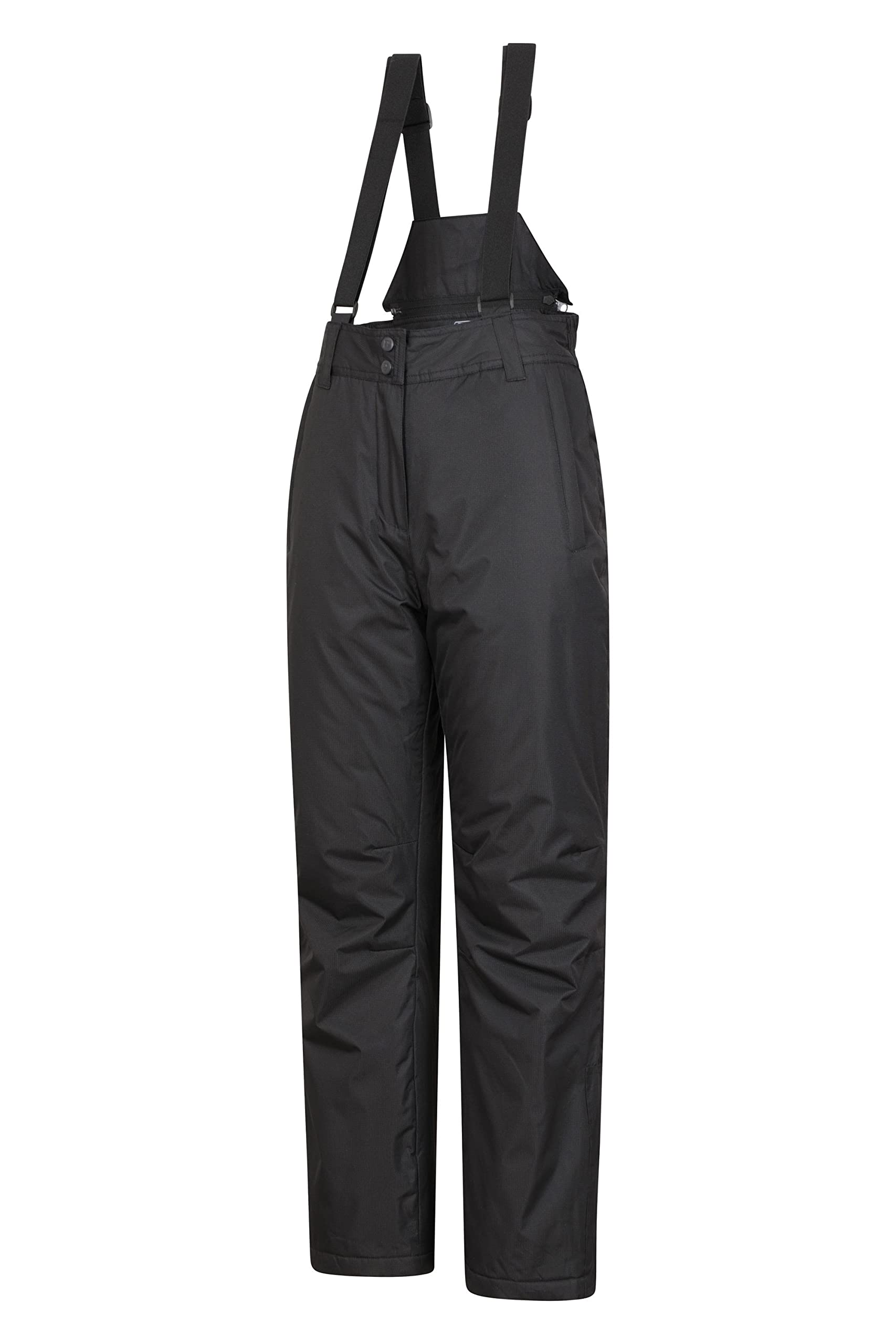 Mountain Warehouse Moon Skihose für Damen - Thermo-Schneehose, Outdoorhose für Damen, Verstellbarer Bund, mit abnehmbaren Hosenträgern, Skibekleidung, Weite Passform