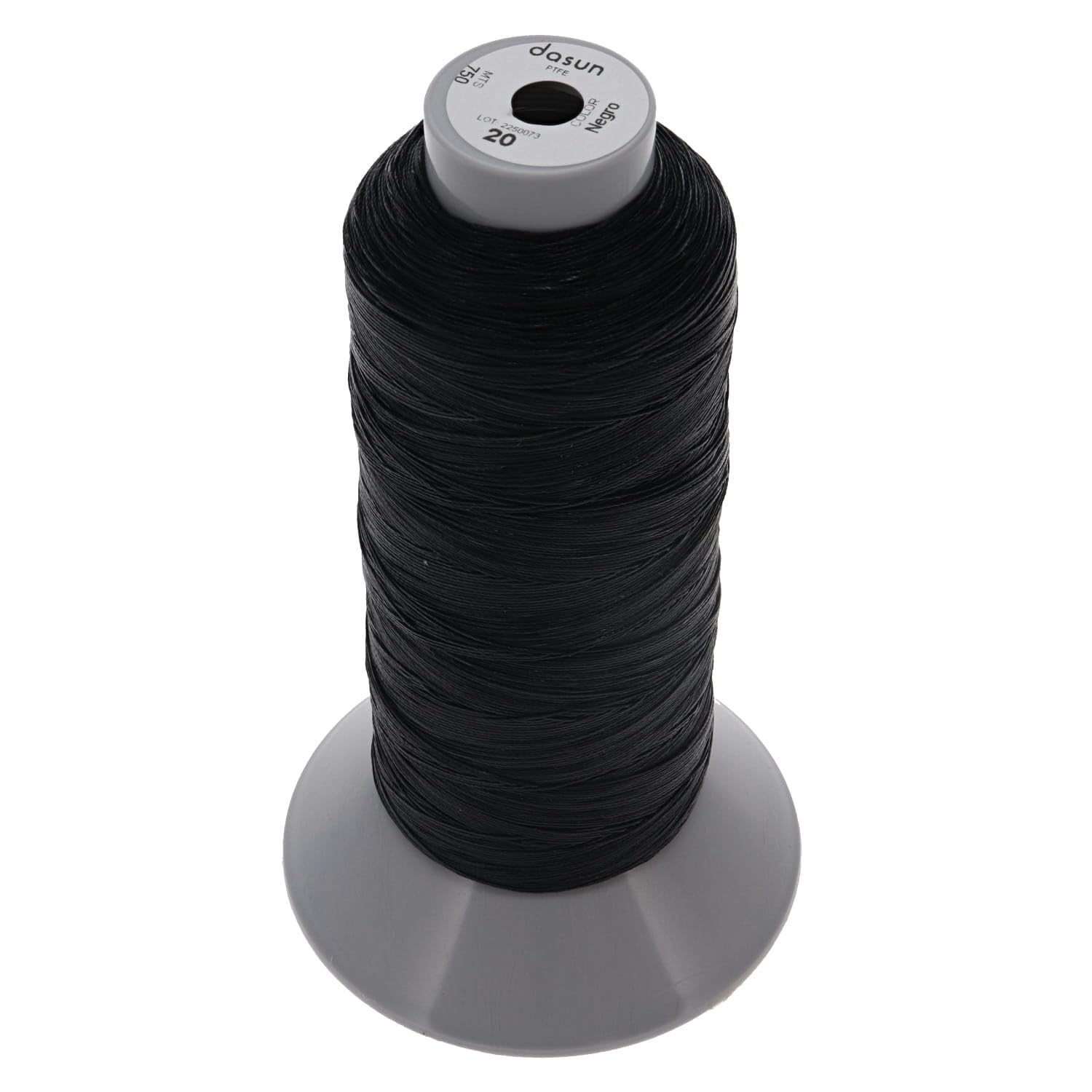 Dasun 20 - Hilo de Coser de PTFE (6300 - Negro, 750 Metros)