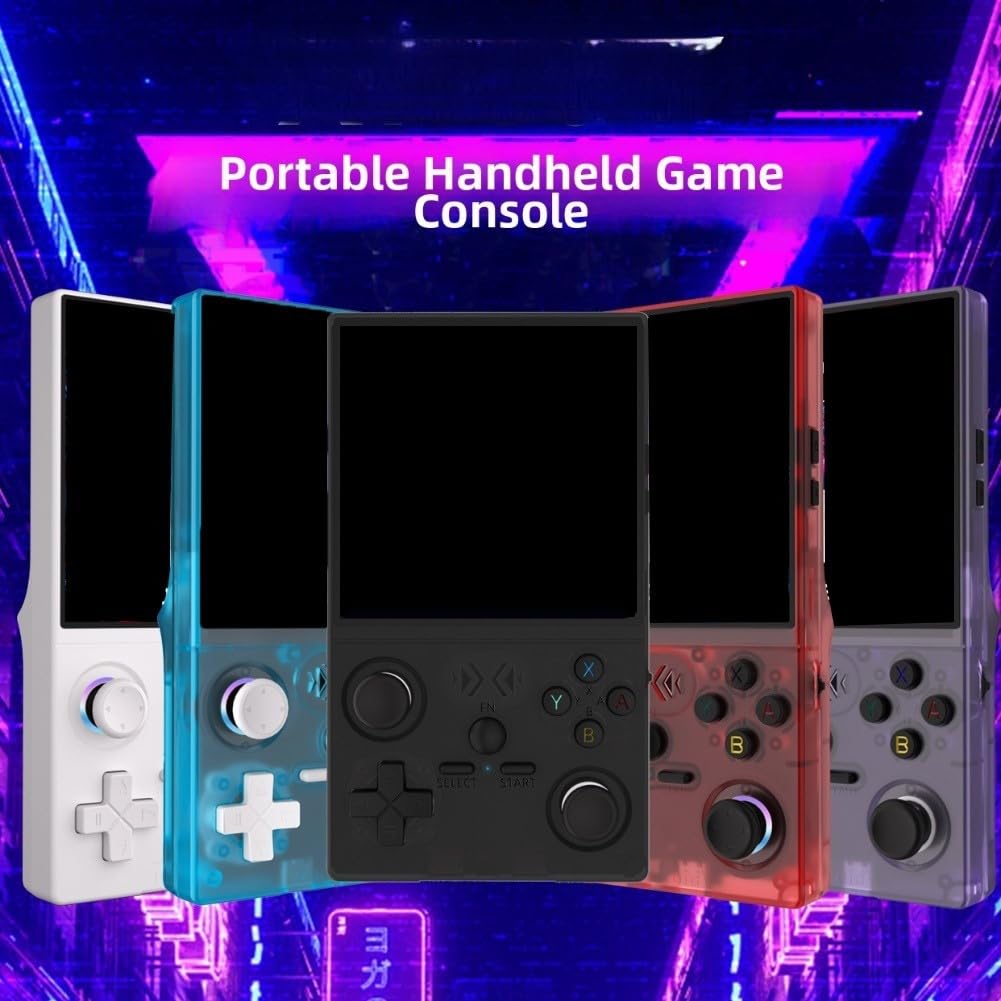 Console portatile da 4 pollici HD WiFi portatile, supporto multiplayer, 14,8 x 3,5 x 3,2 cm, materiale ABS, gioco sociale