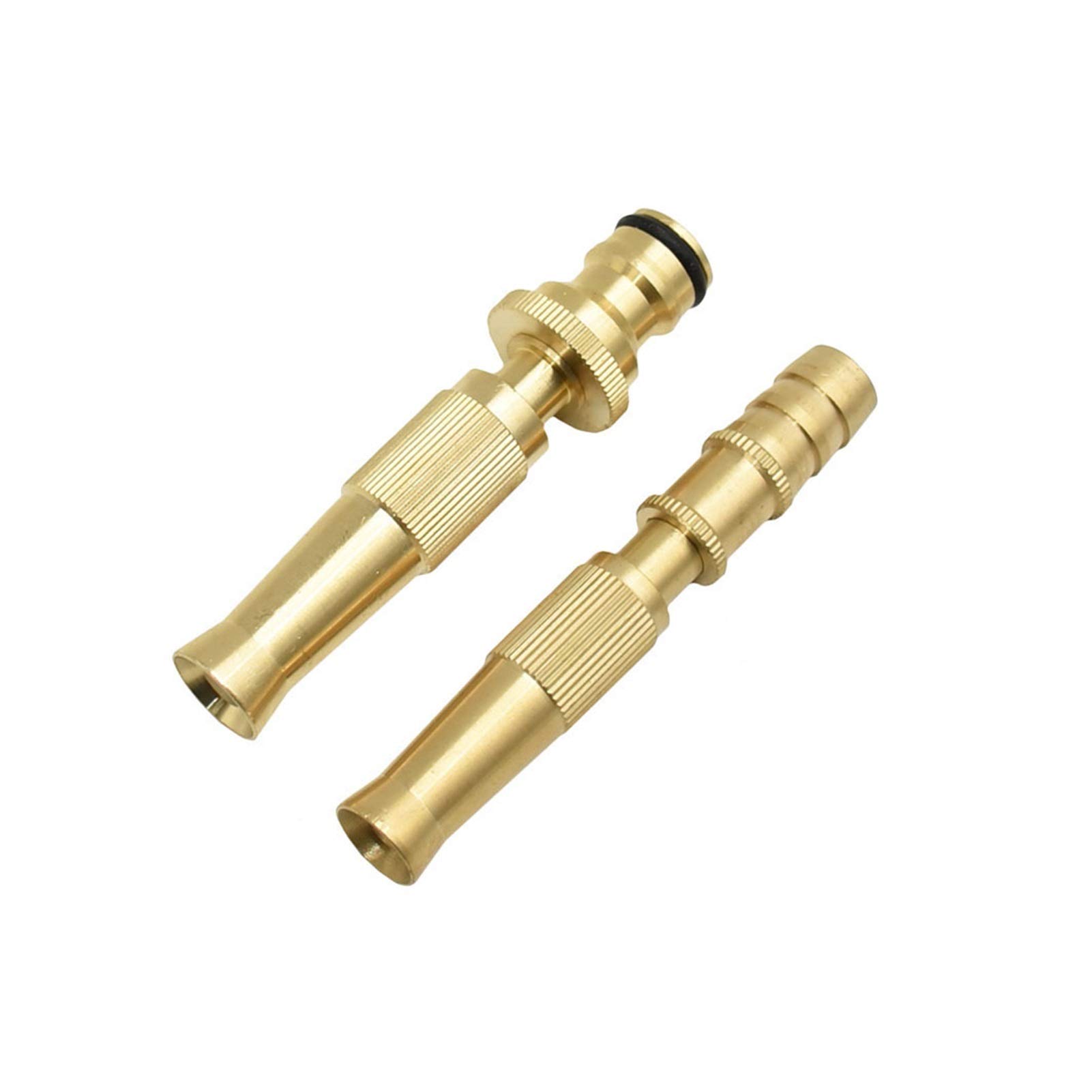 Riego del césped de rociadores 15 piezas de flujo variable de latón inyección directa de alta presión pistola de agua de alta presión 1/2 pulgada Manguera de 16 mm Conector de pezón Irrigación Boquill
