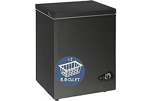 5 Cu Ft Chest Freezer - The #1 Choice for Efficient Food Storage
