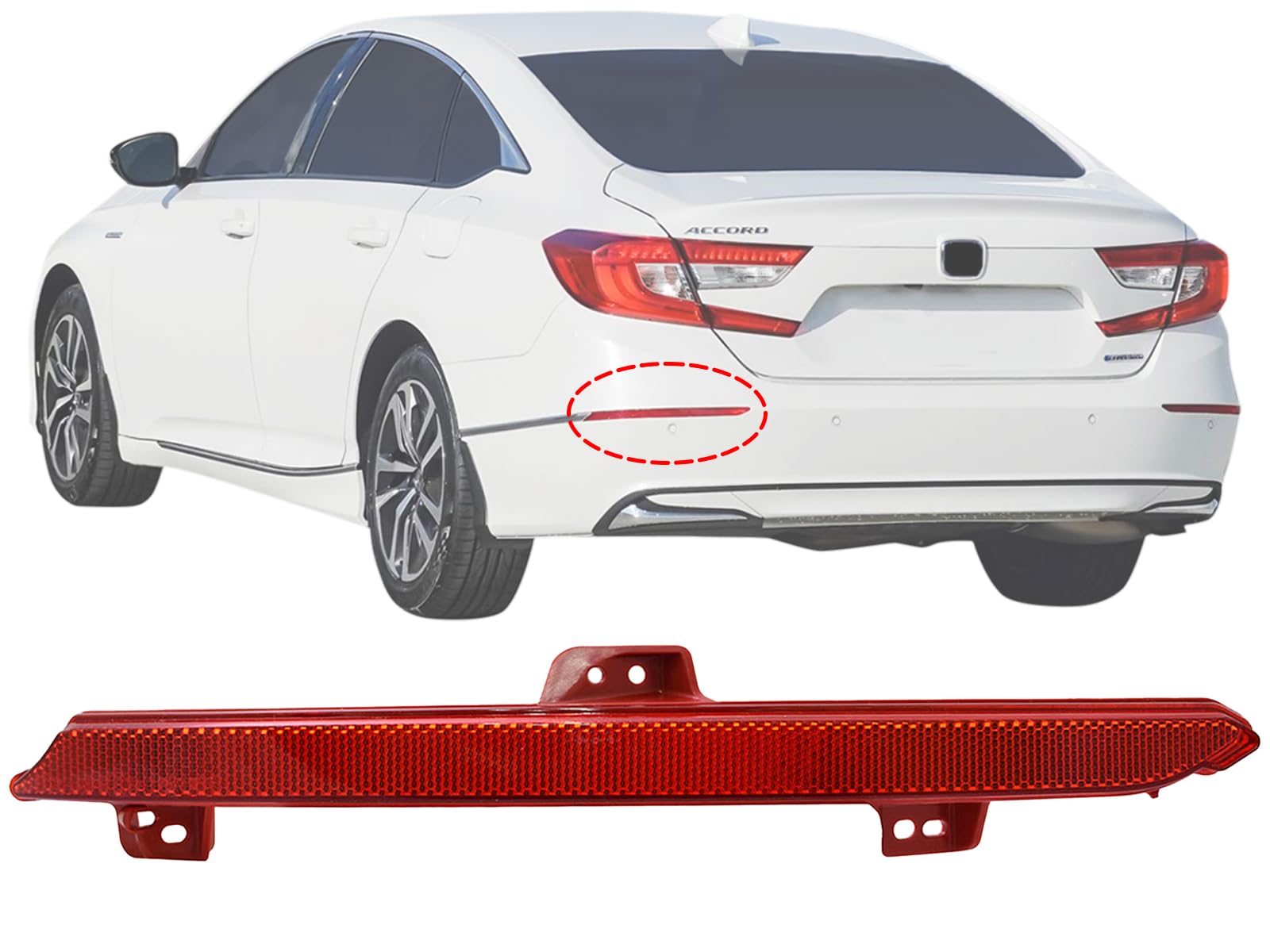 Amazon.com: Auto Parts Avenue APA Replacement for Rear Bumper