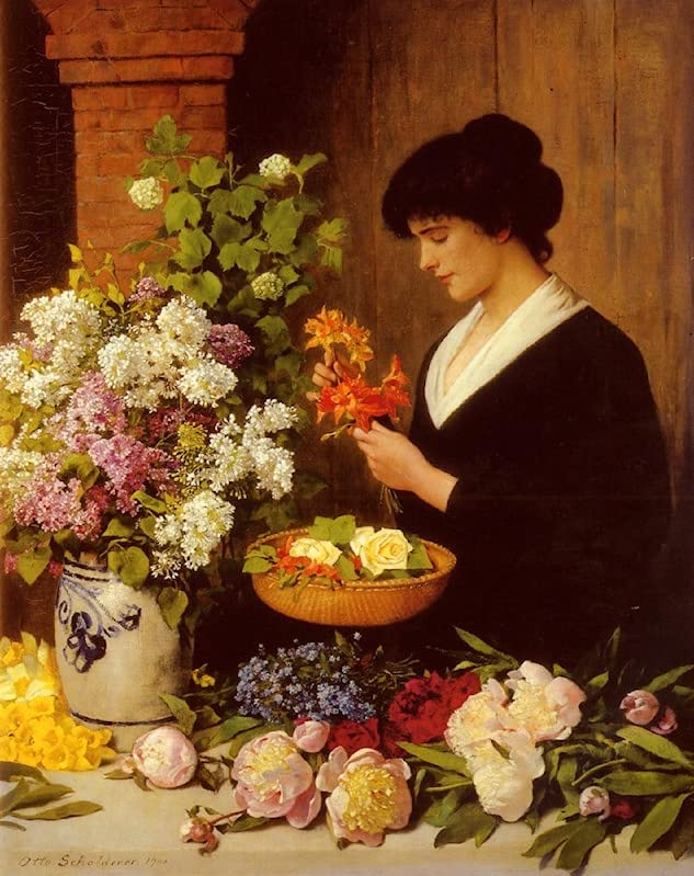 Tableau d'art Otto Scholderer 60x90cm pour habiller un mur vide avec élégance