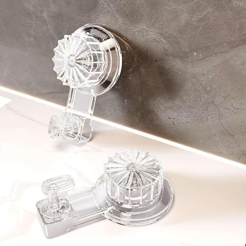 MrAthlet 2 Pack Suction Cup Wreath-Hooks?22 LB Heavy Duty Waterproof Removable Vacuum Suction Hooks for Bathroom Kitchen? Wreath Hanger for Window Glass Front Door Halloween Christmas