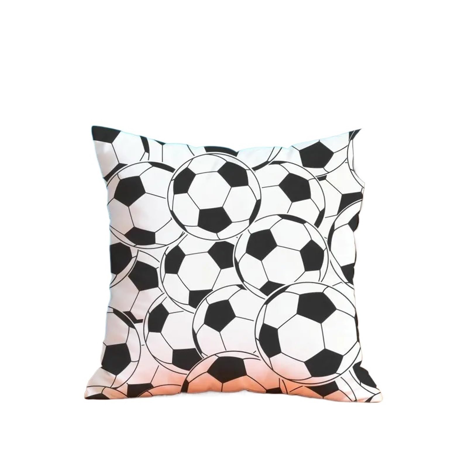 GIYXHU Football Pattern Cushion Soft Double-Sided Printed Sofa Warm Home Pillow for Sofa(Color1)