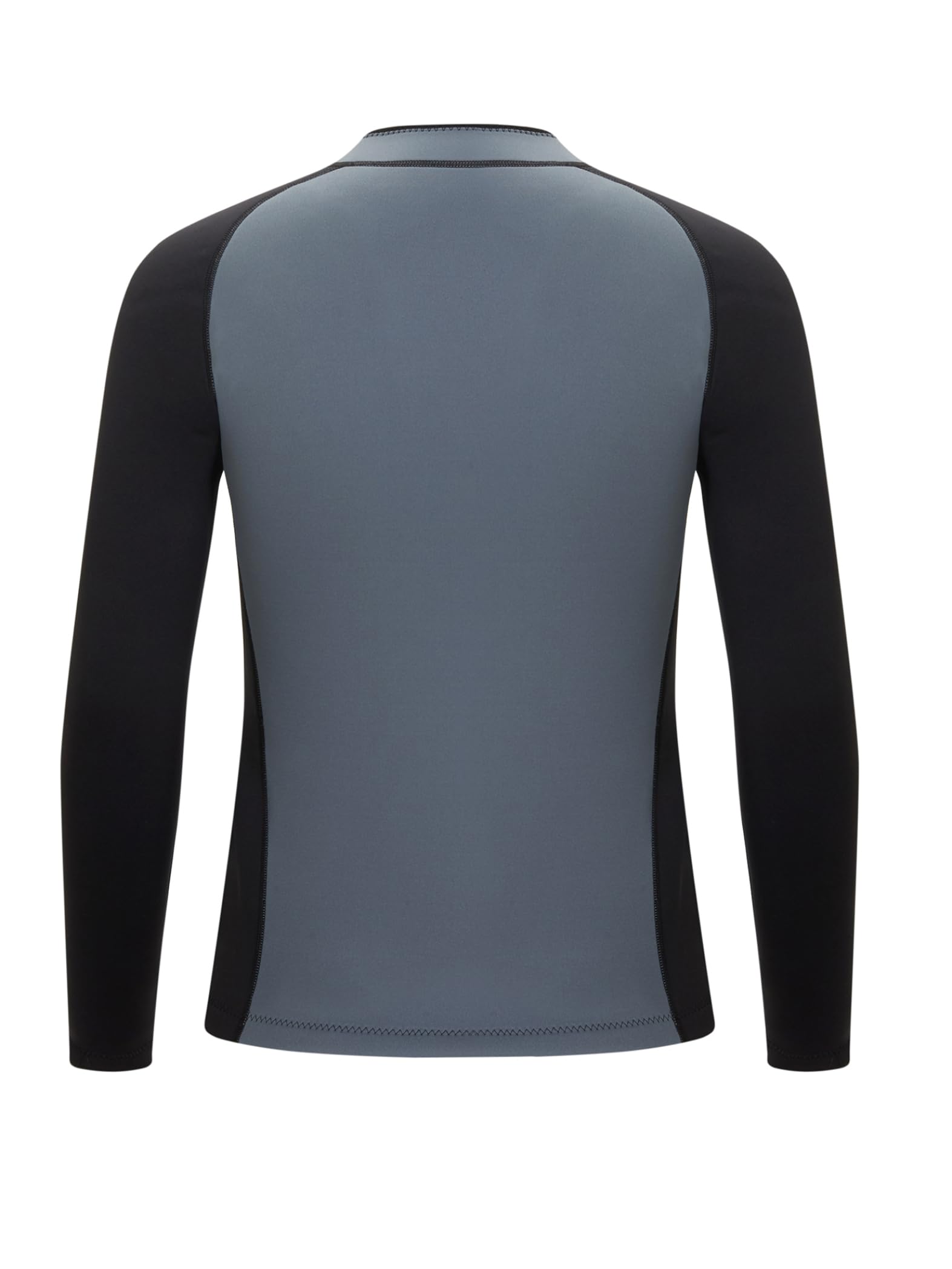 Traje de neopreno para hombre chaqueta de neopreno de 2 mm chaqueta de neopreno con cremallera superior para buceo, surf, snorkeling, natación