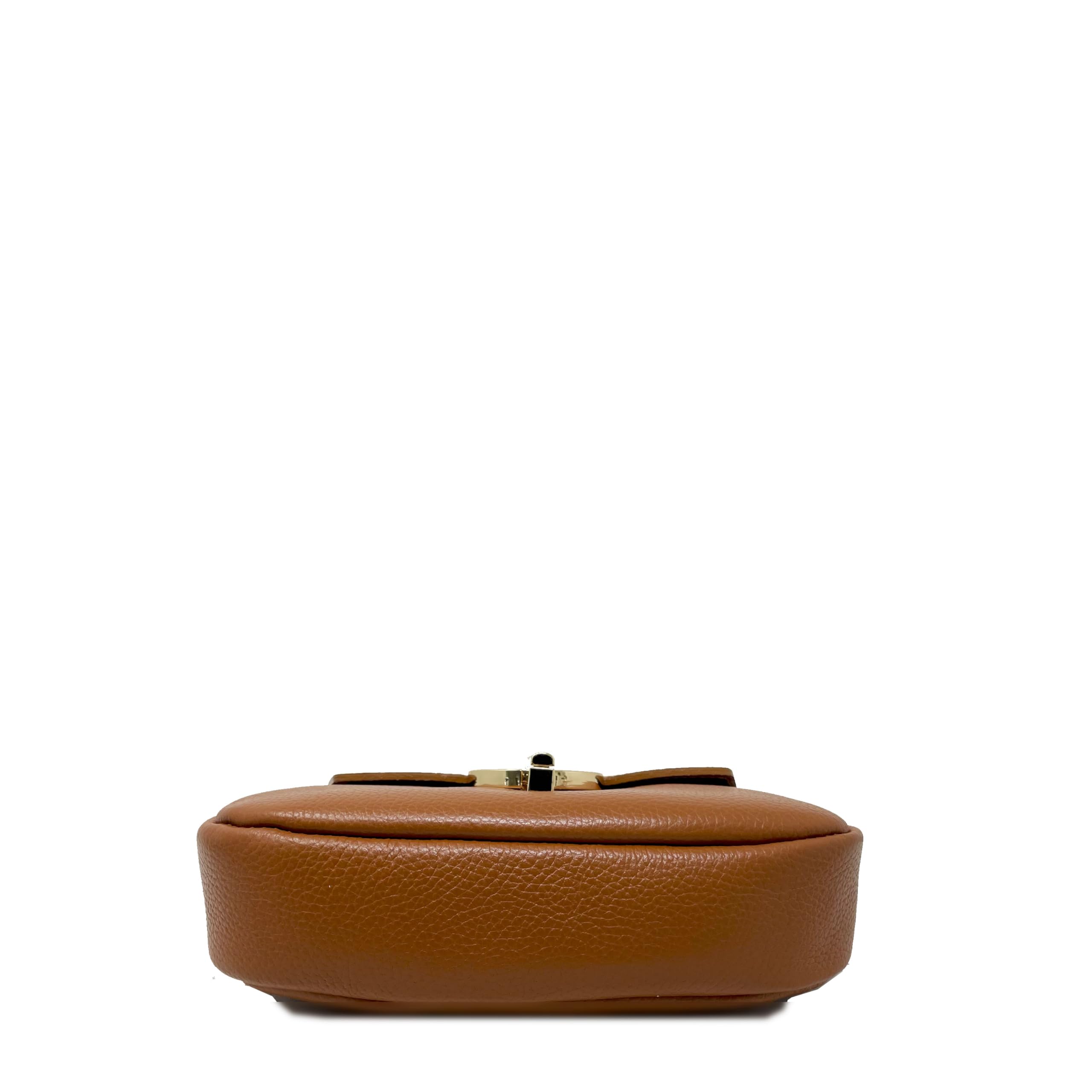 Chicca Borse Borsa Clutch Borsetta Elegante con Tracolla da Donna in Pelle