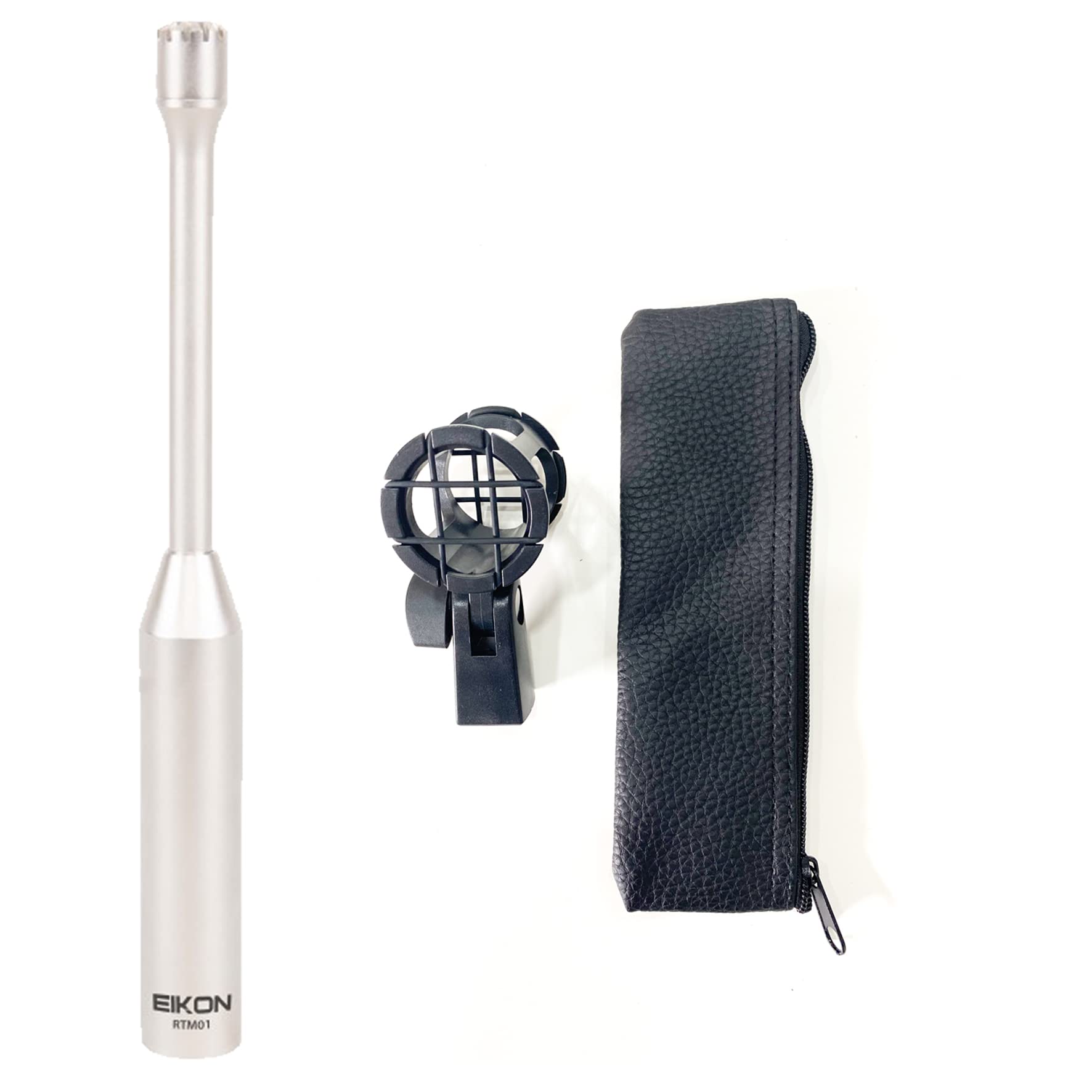 Proel EIKON RTM01 - Micrófono diseñado específicamente para medir el sonido reinforcement y los sistemas PA, específico para medir la presión sonora de los altavoces, plateado.