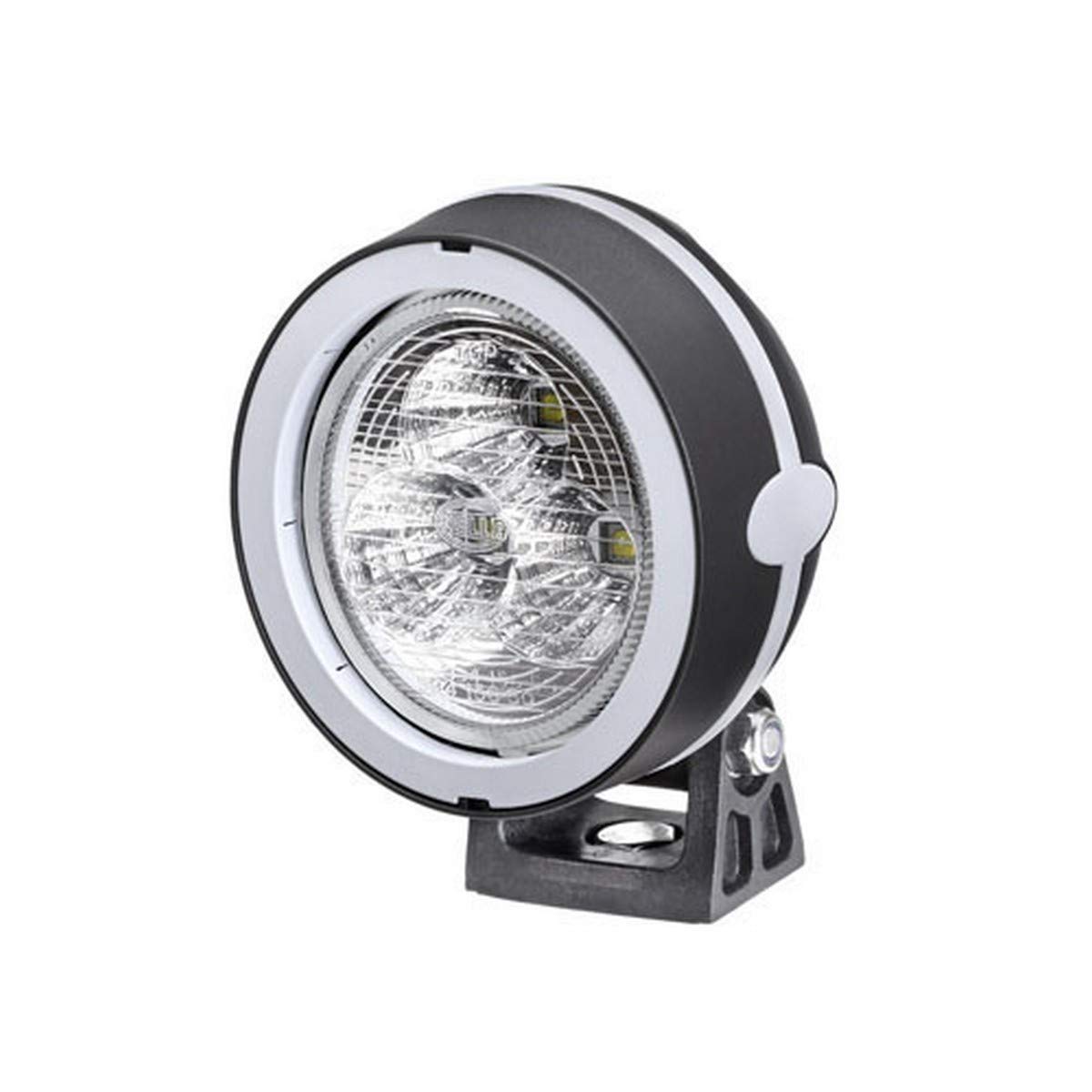 HELLA 1GM 996 136-501 LED-Worklight - Mega Beam Gen. IV - 12/24V - 2500lm - mounting/Bolted - Vertical - Short distance lighting - Cable: 2000mm - Plug: open cable ends