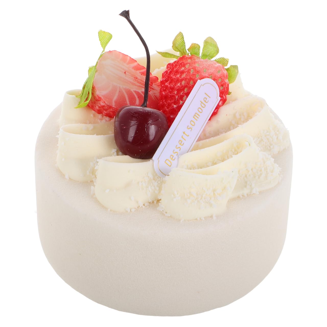 Amazon | INOOMP 食品サンプル ケーキ フェイクケーキ 10cm さくらんぼ