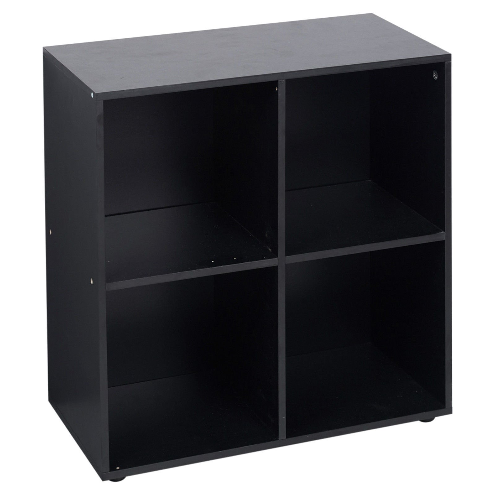URBNLIVING Wooden Cube Bookcase Shelving Display Shelves Storage Units Wood Shelf Door - Pick your Colour & Size