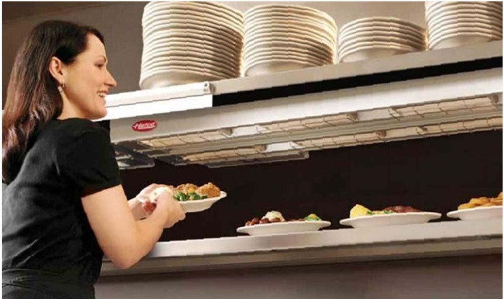 Lampe Chauffante Accrochante D'acier Inoxydable, Commercial Réchaufeur d'aliments pour les Buffet Restaurants et les Cuisines D'hôtel, Gardez la nourriture et les plats au chaud