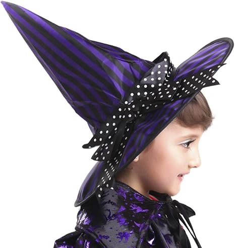 Amazon Co Jp ハロウィン コスプレ 帽子 魔女帽 とんがり帽 被り物 魔法使い ウィッチ 魔女 仮装 両面 可愛い ハロウィンハット コスチューム キャップ Halloween 舞台演出 パーティー 変装 道具小物 ヘッドアクセサリー 子供向け 大人向け パープル ホビー 通販