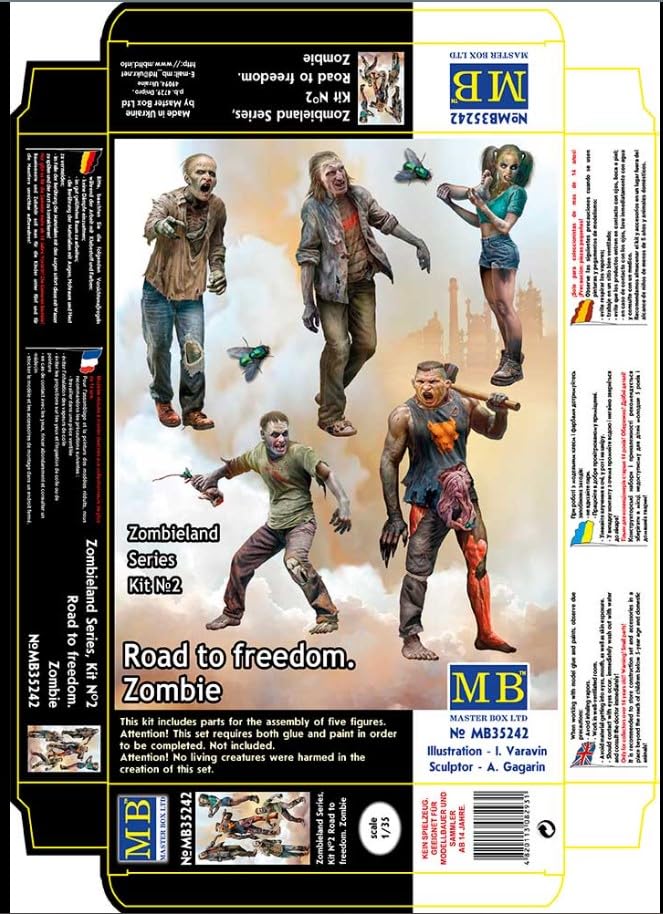 Amazon.com: Master Box 35242 1/35 Zombieland Series, Kit No. 2
