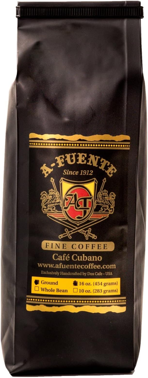 Arturo Fuente Whole Bean Coffee - Cafe Cubano Espresso Style (1 Pound)