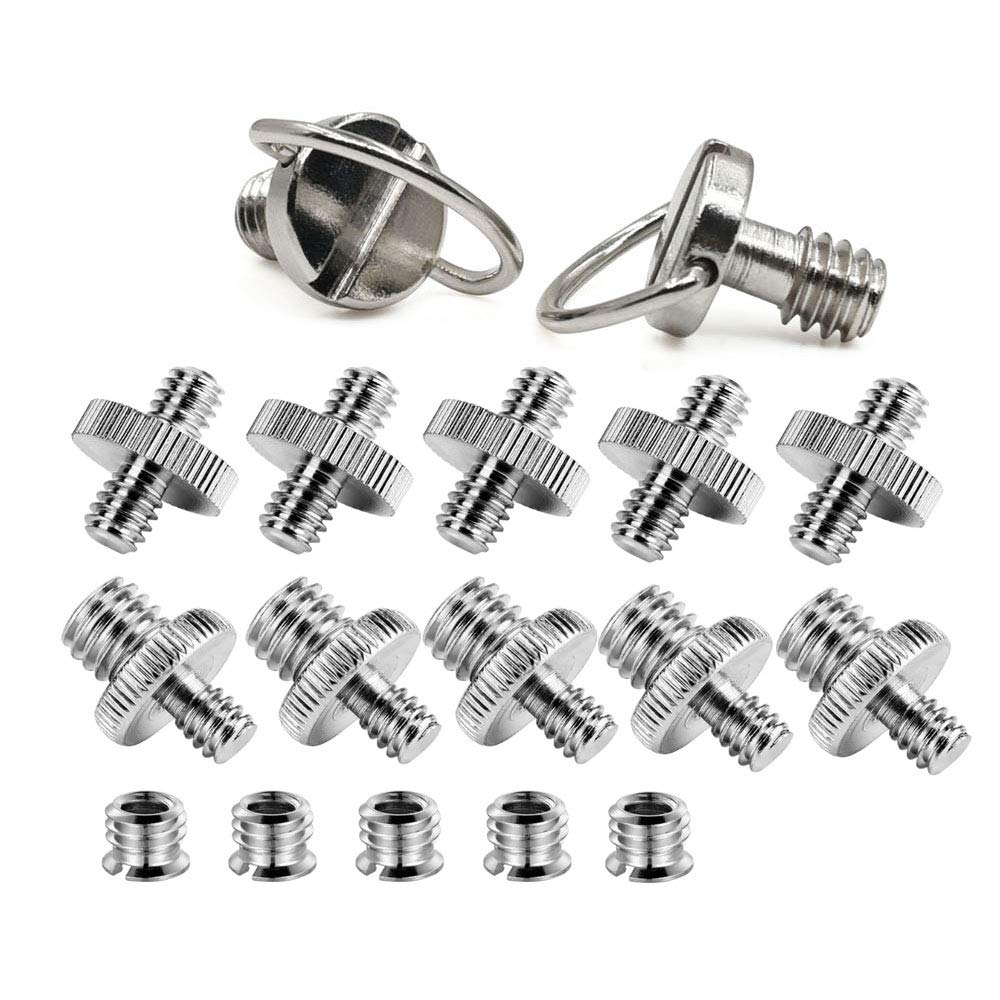 Nutmanel Vis Appareil Photo, Adaptateur Caméra, Lot De 22