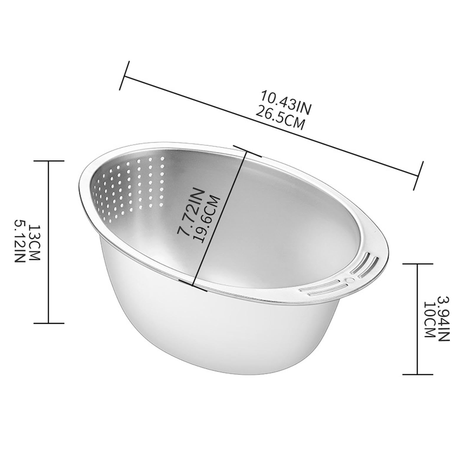 Passoire Professionnelle Inox : Passoires à Pâtes & Riz CHR