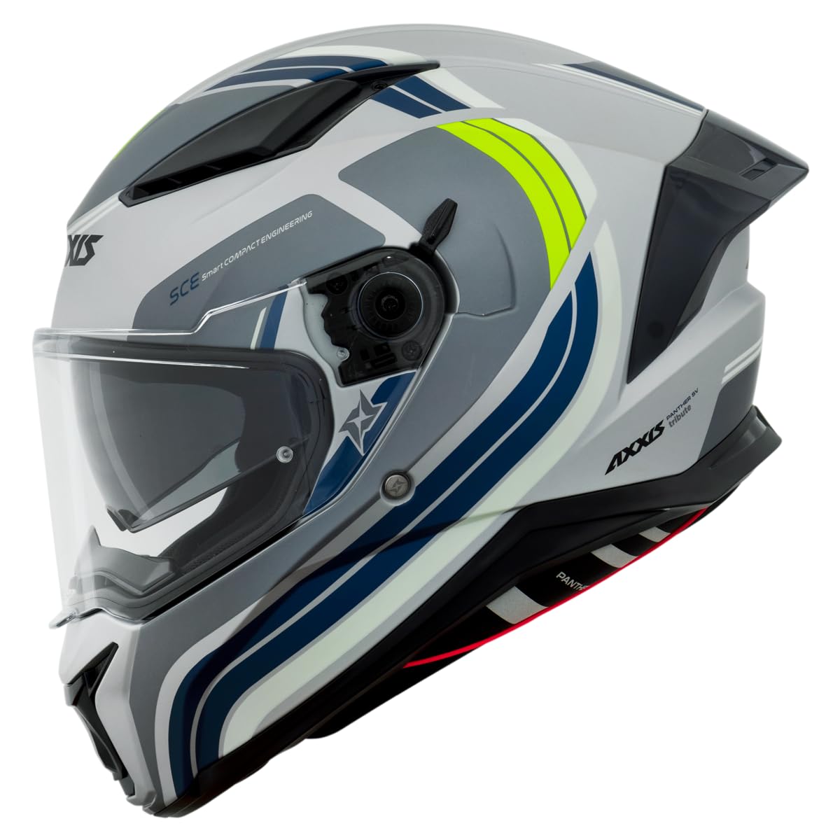 Casco AXXIS Integral FF130SV Panther SV Tribute C2 Gris Mate T-L