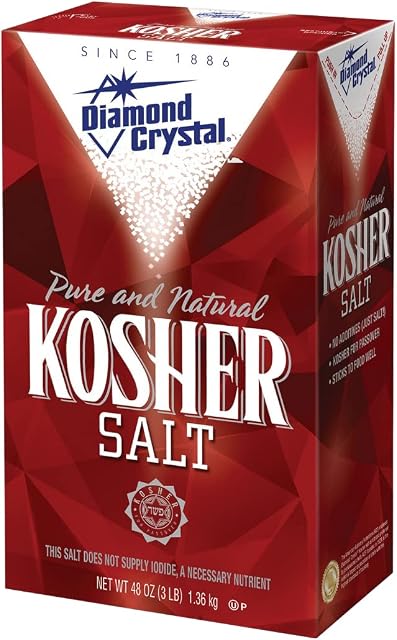 Diamond Crystal Pure & Natural Kosher Salt 1.36kg
