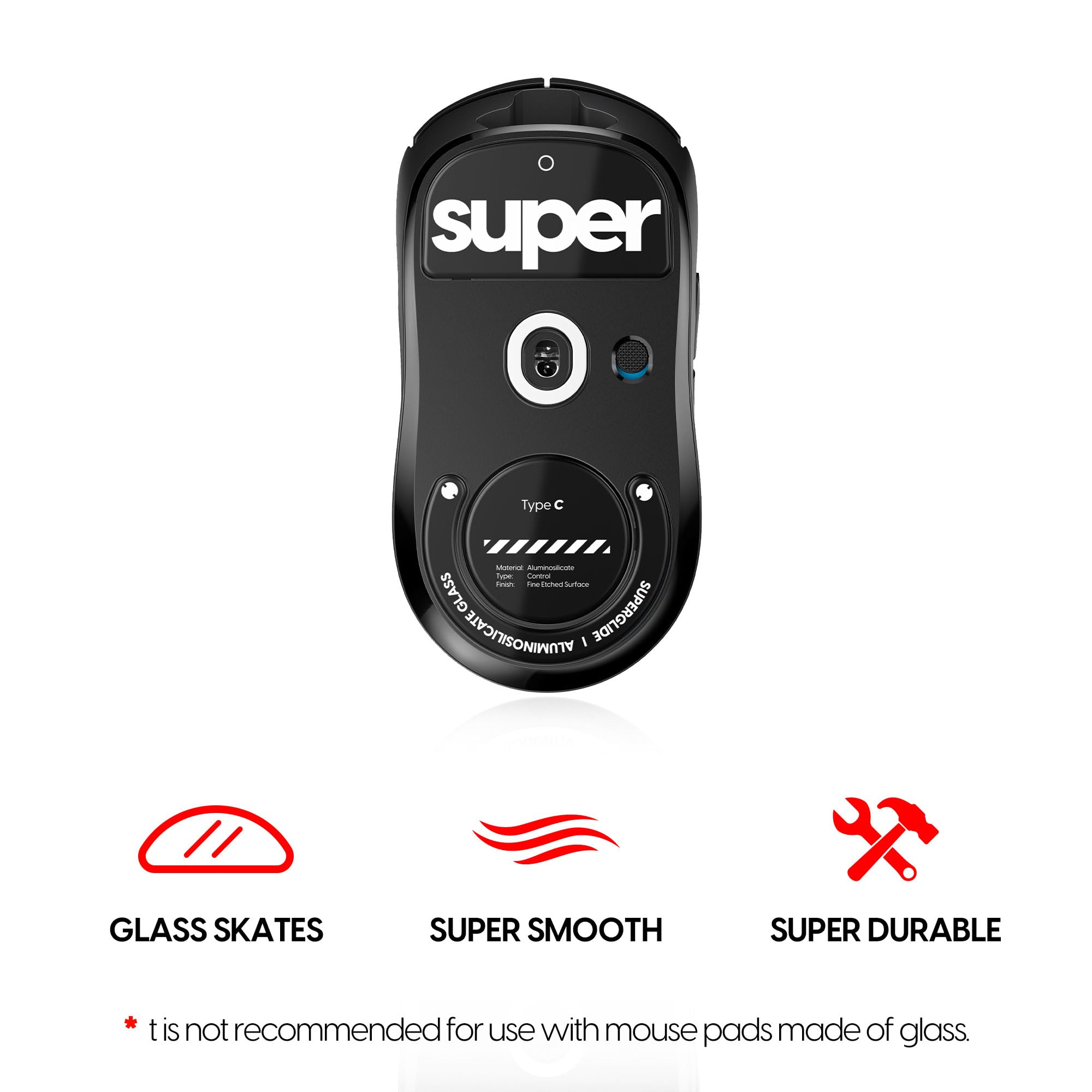 Amazon.co.jp: Superglide2(Type C) マウスソール for Logicool GPROX