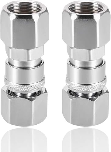 Miniatura 6 de NACX SF20 + PF20 - Juego de 2 arandelas de presión para herramientas de aire (conexión rápida, G14")