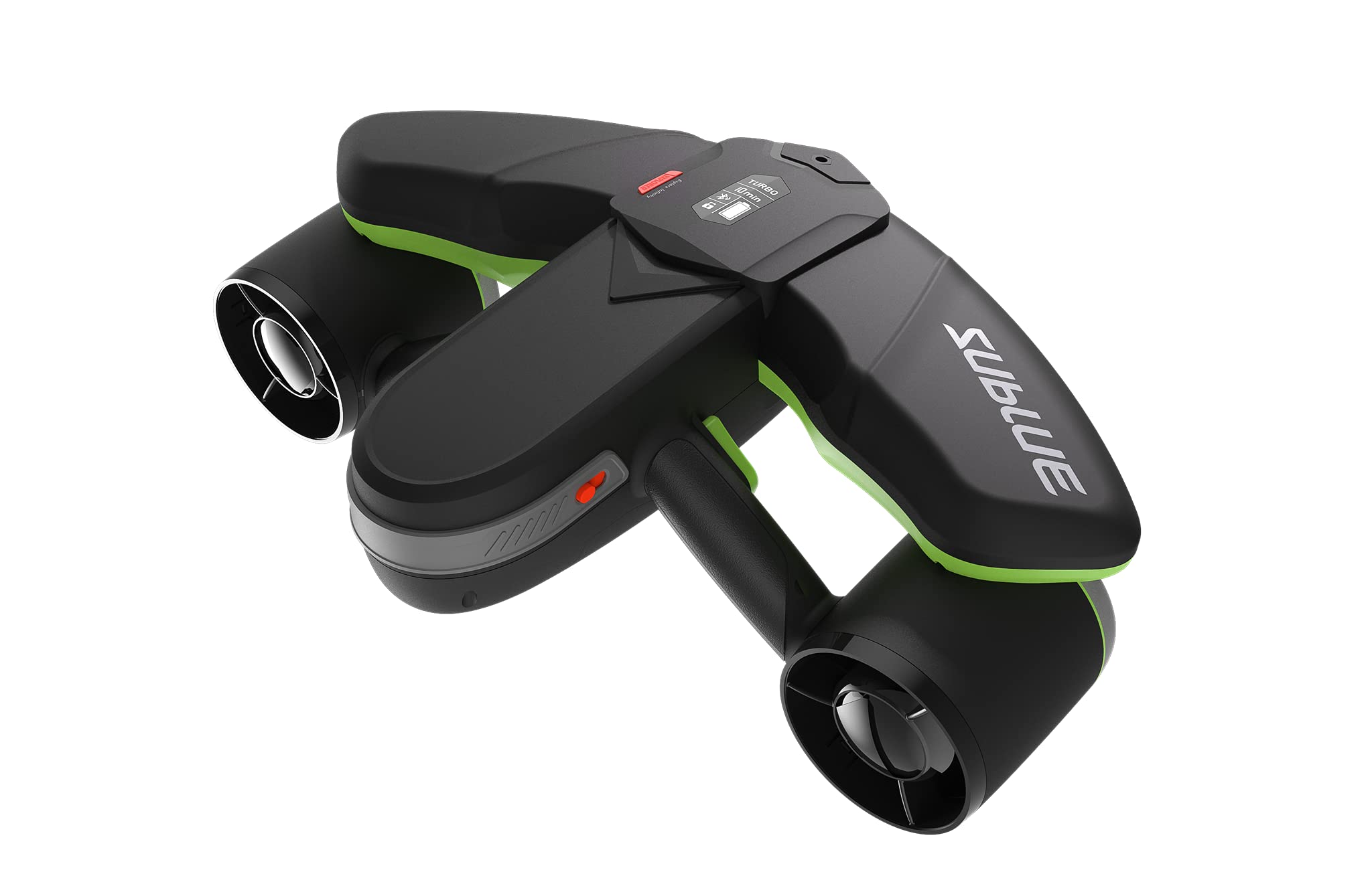 Sublue NAVBOW Scooter sous Marin Noir Vert 7,2 km/h Profondeur 40m Autonomie 60 Minutes