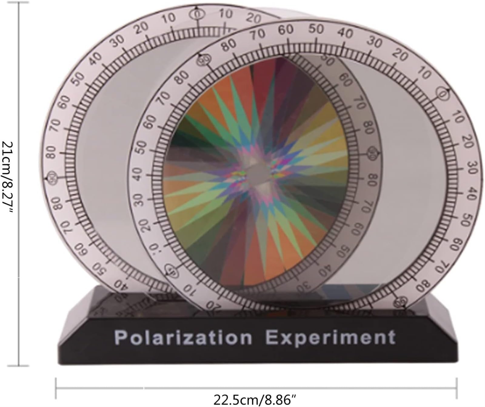 Optischer Polarisationsbrechungs-Demonstrator, Dual-Funktions-Polarisator-Interferenzplatte, Forschungsgerät for optische Prinzipien