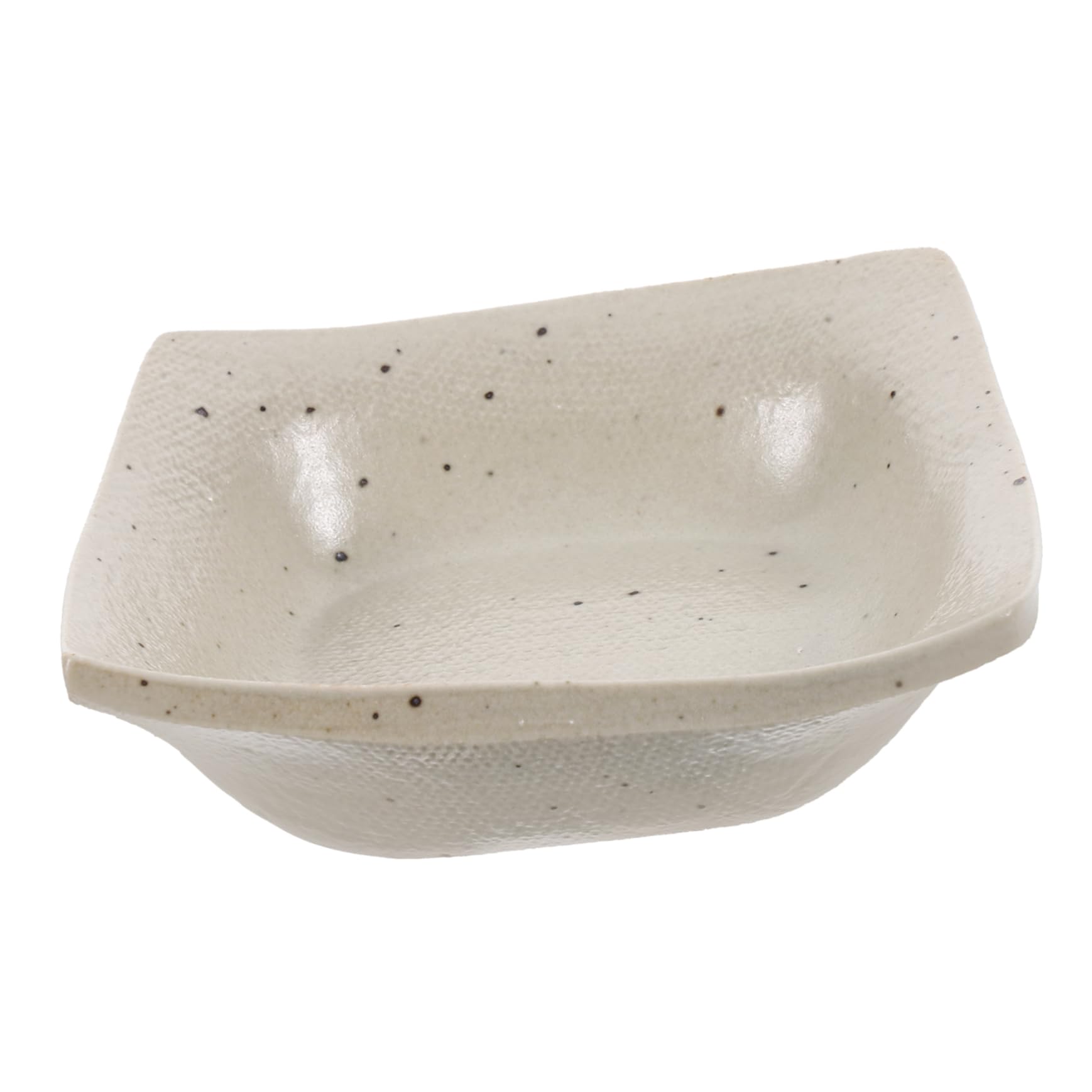 CONGARTENO Dipping Dish Ceramic Sauce Dish Sauce Bowls Tea Bag Dish Ceramic Dish Small Dish for Dipping Ceramic Bowls Dip Bowls Soy Sauce Dishes Mini Plate Ceramics White re-usable