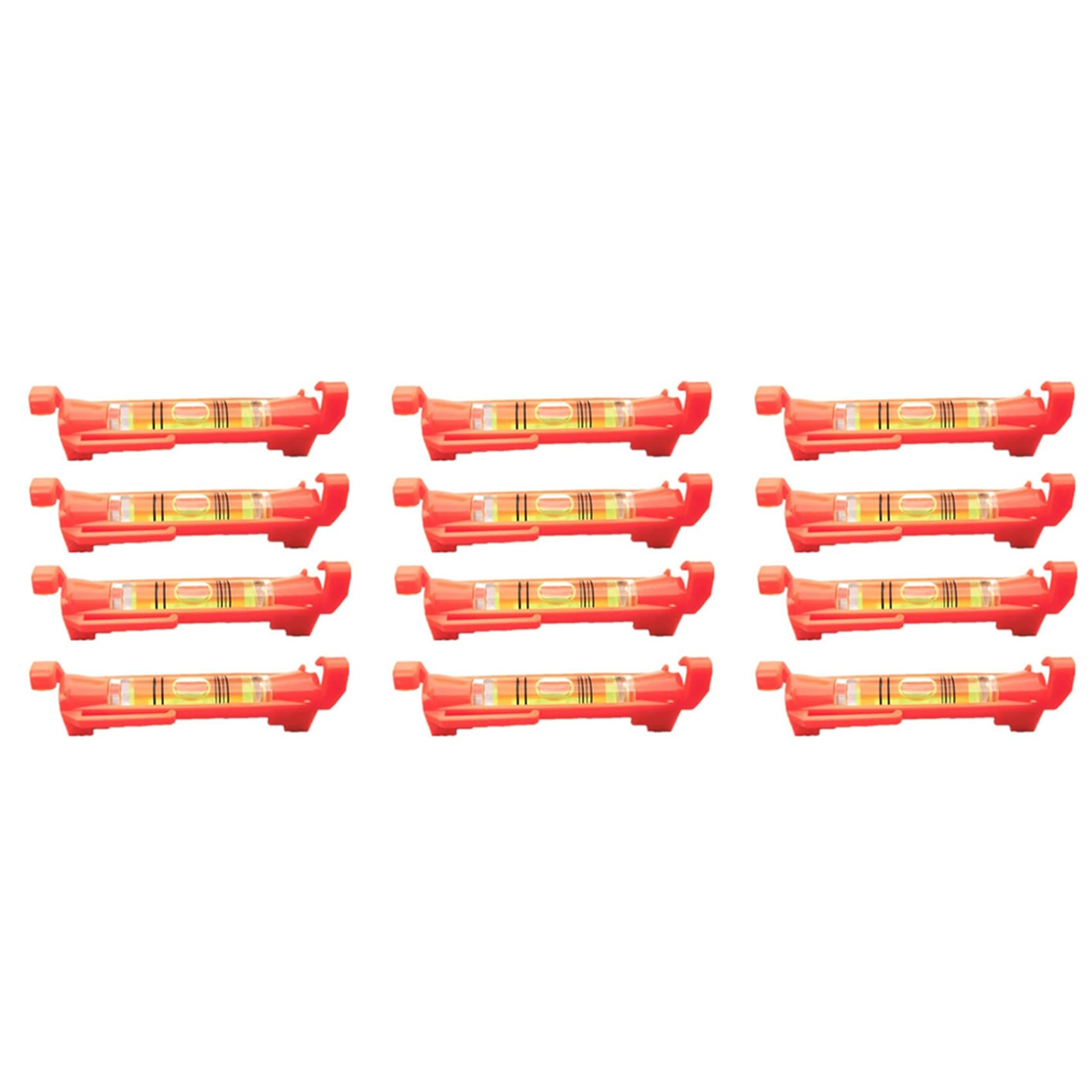 Jnchdghwa Red 12Pcs String Level Hanging Line For Leveling Surveying, Building Trades, Bricklaying, Etc.
