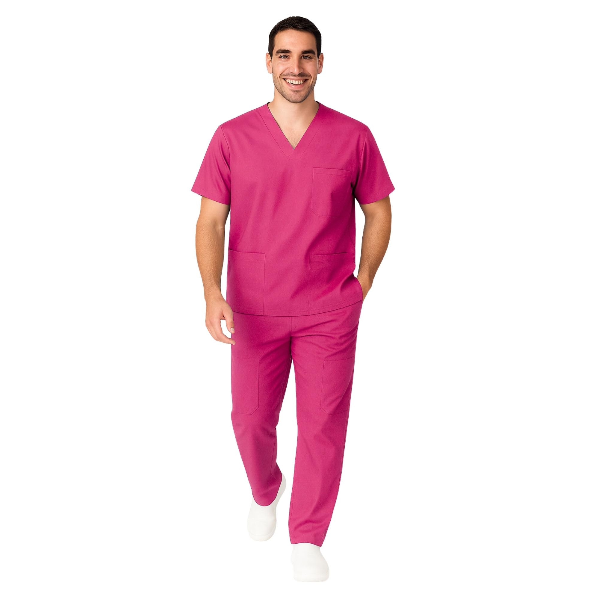 M&M SCRUBS Men Scrub Set Medical Scrub Top and Pants
