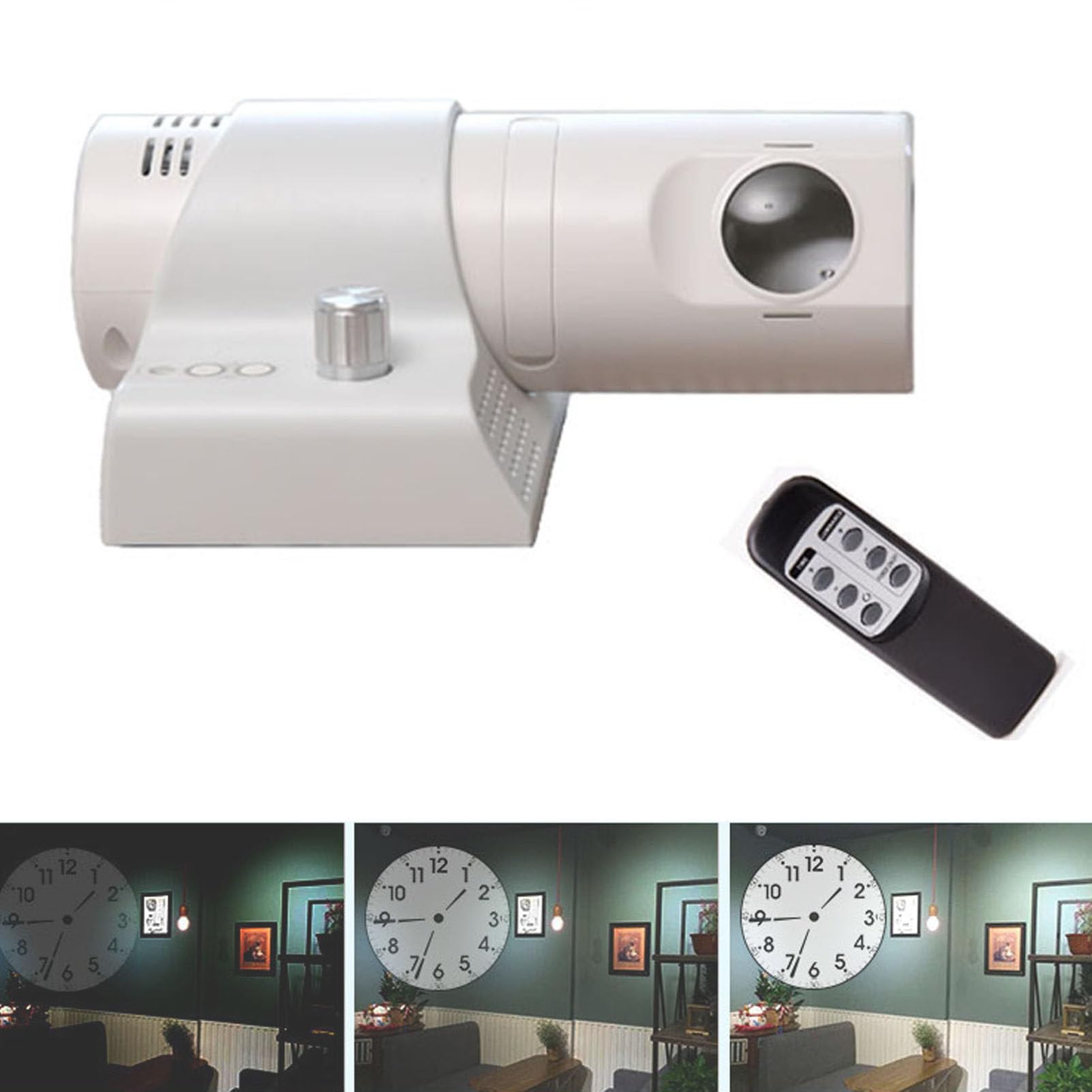 Sveglia con proiezione, rotazione a 180°, orologio digitale a LED 12/24