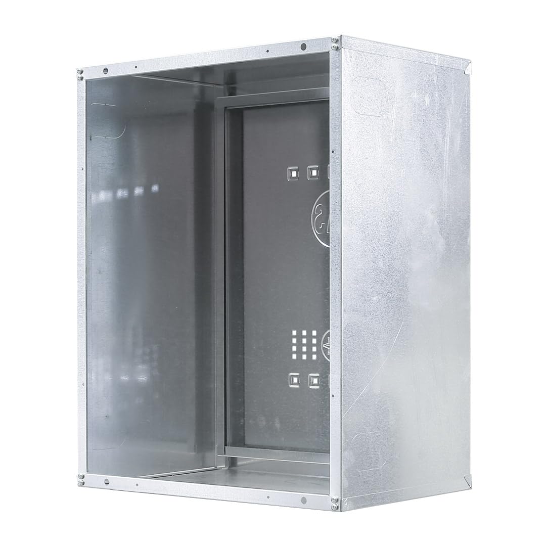 Cassetta per Contatore Gas in Lamiera Zincata – Spessore 6/10 – Dimensioni 70x40x25 – Dotata di chiave