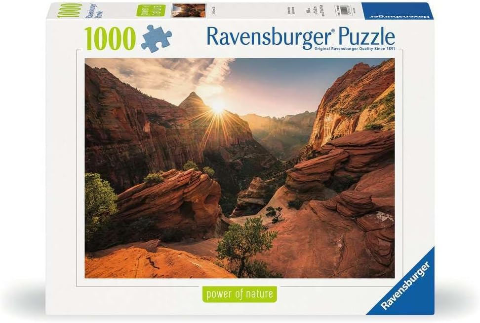 Erwachsenenpuzzle 1000 Teile - Zion Canyon USA