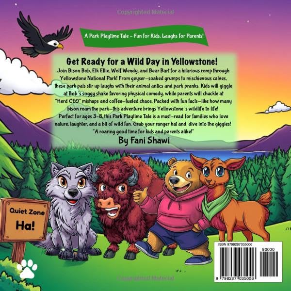 A Day in Yellowstone.: Animal Antics and Park Pranks ("Park Playtime Tales") - Image 2