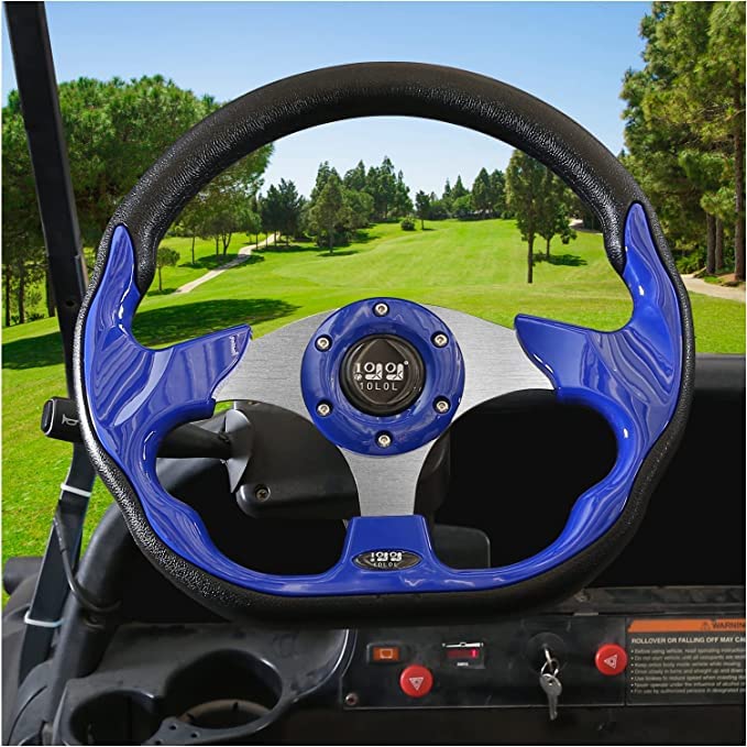 10L0L Universal Golf Cart Steering Wheel Hub for Yamaha EZGO Club Car,Easy Install and Safety Beautiful Golf Buggy Steering Wheel Hub - Image 4