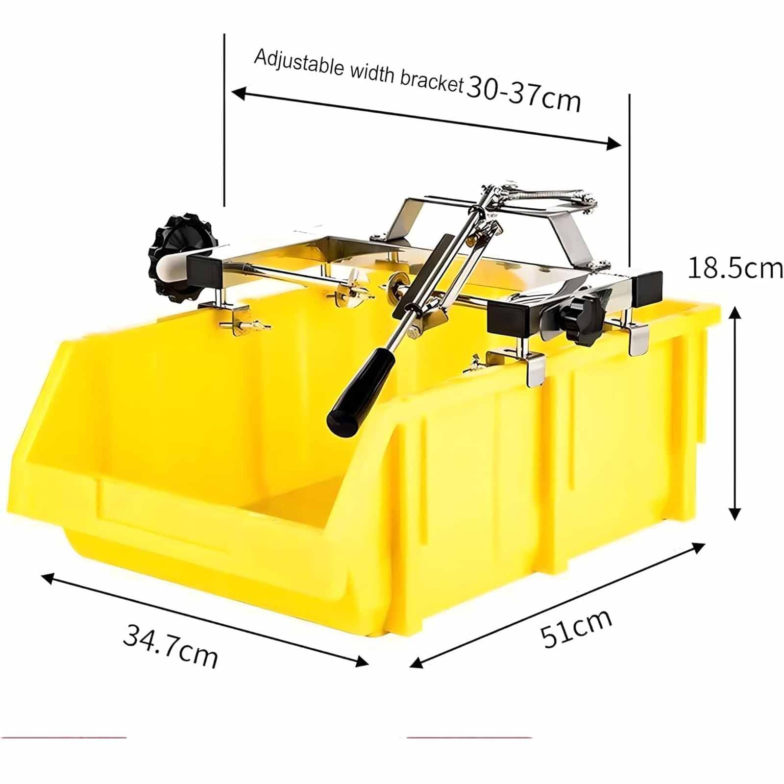 Máquina cortadora de piña con 4 cuchillas, ajuste de doble palanca, manivela, cortador de frutas eficiente para la cocina del hogar